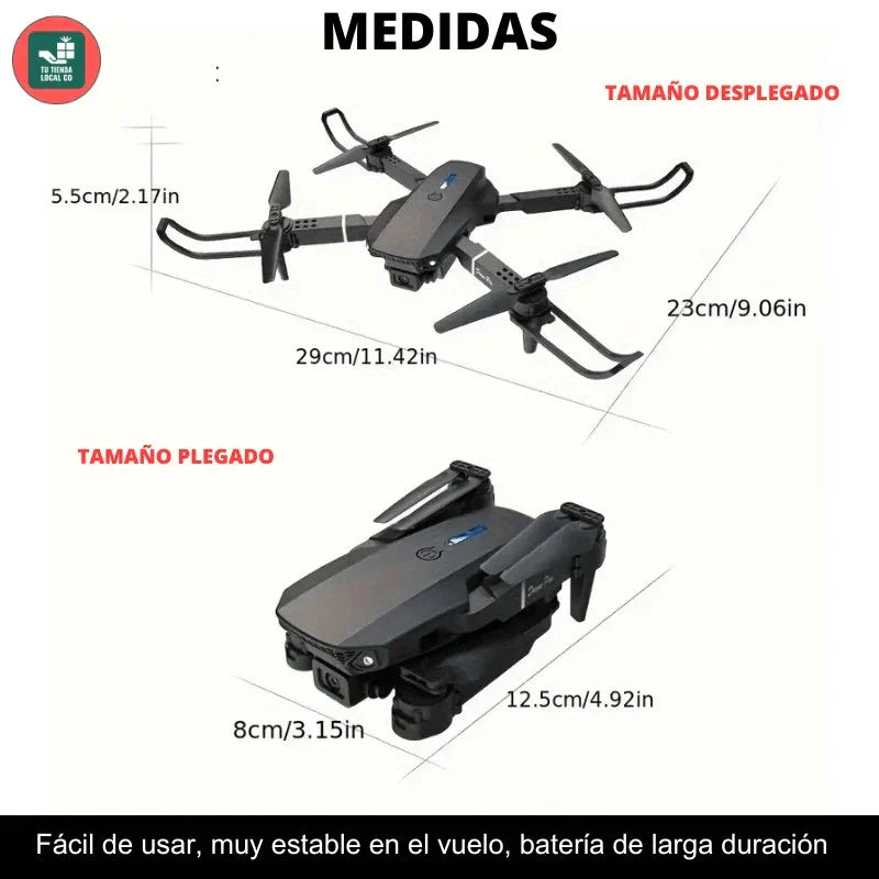 NUEVO DRONE W8 PRO MAX 2025 CON INTELIGENCIA ARTIFICIAL