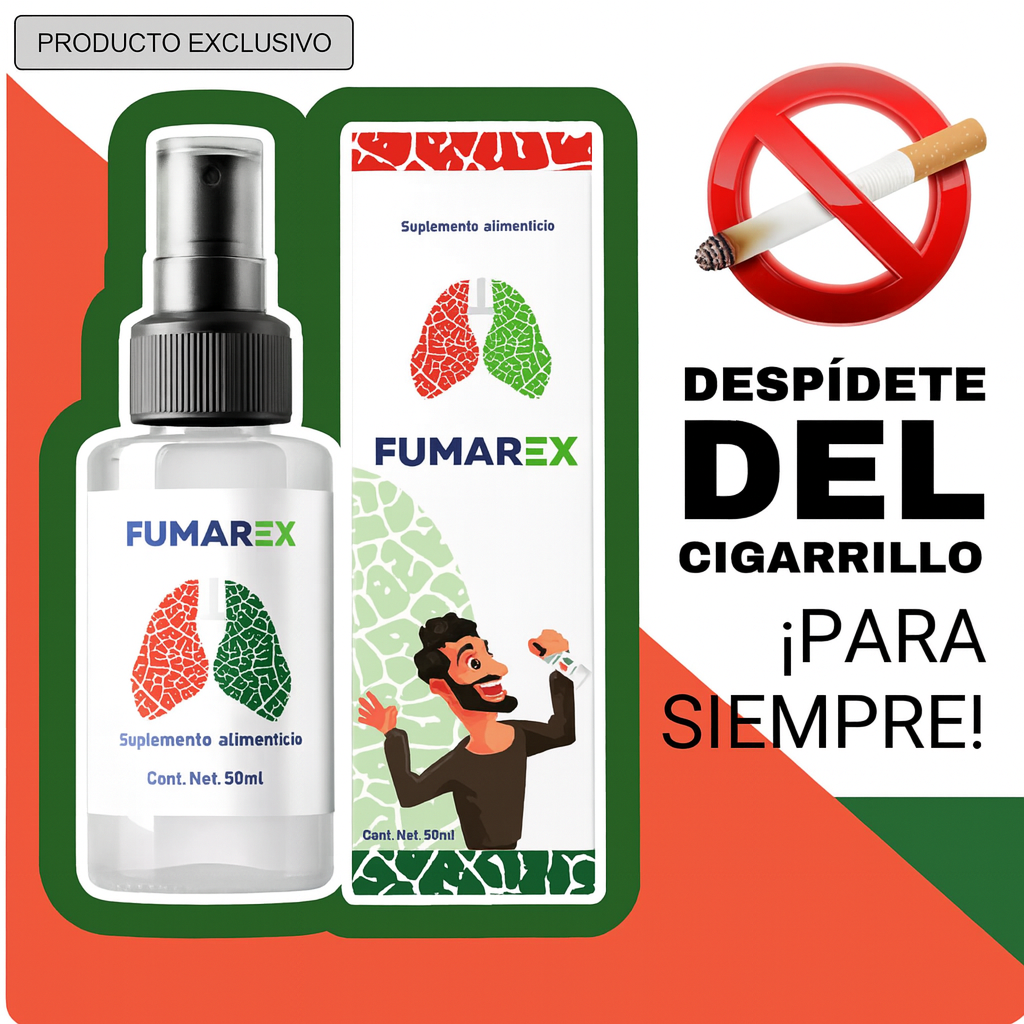Fumarex Original importado | Producto natural para Dejar de fumar en 2 días!!! Pago contra entrega y envió totalmente gratis en Guatemala....