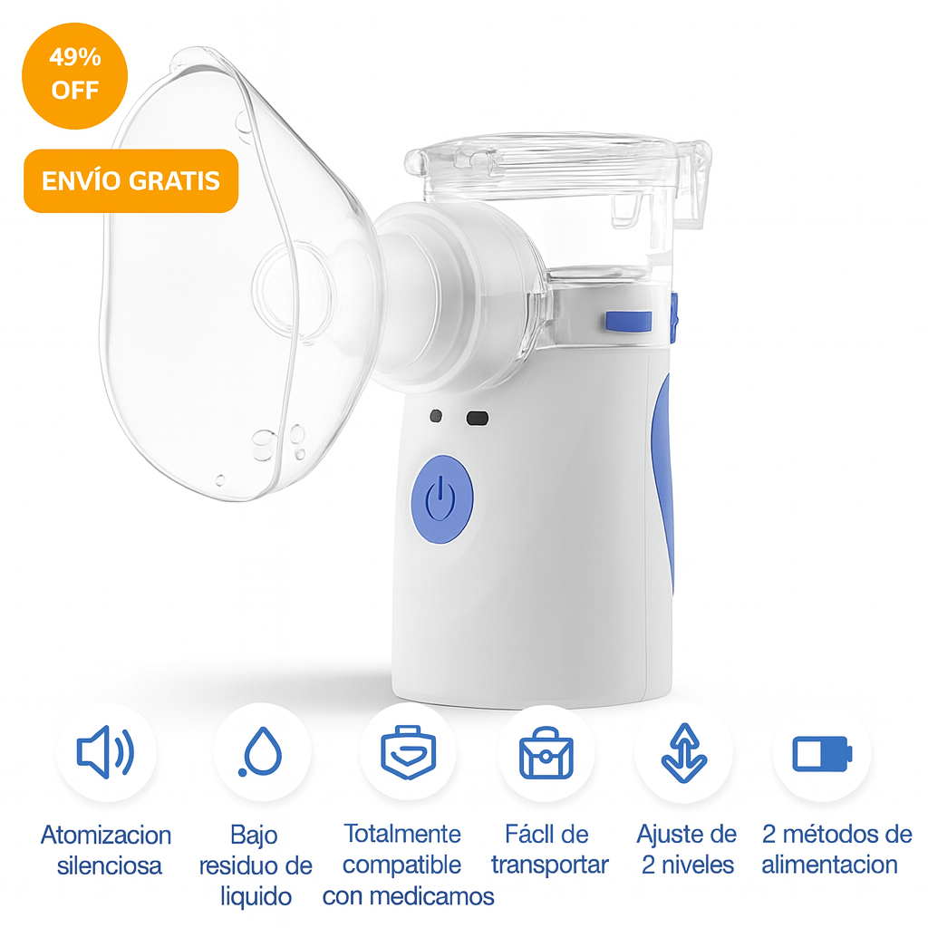 NBY® Nebulizador Multiusos Smart importado... Pago contra entrega y envió gratis en Guatemala...