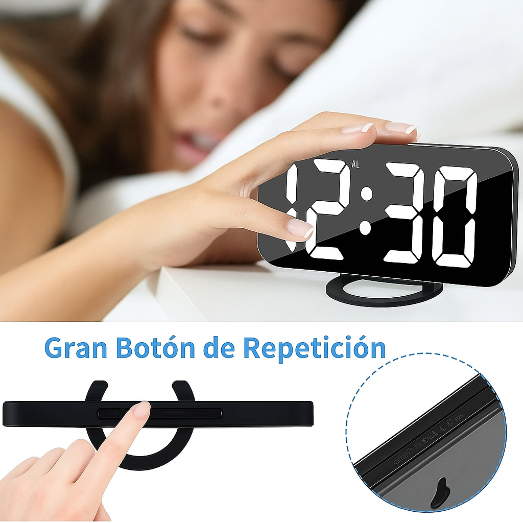 TIME® RELOJ LED CON PROYECTOR ORIGINAL E IMPORTADO... PAGO CPNTRA ENTREGA Y ENVIÓ GRATIS EN GUATEMALA!!!!