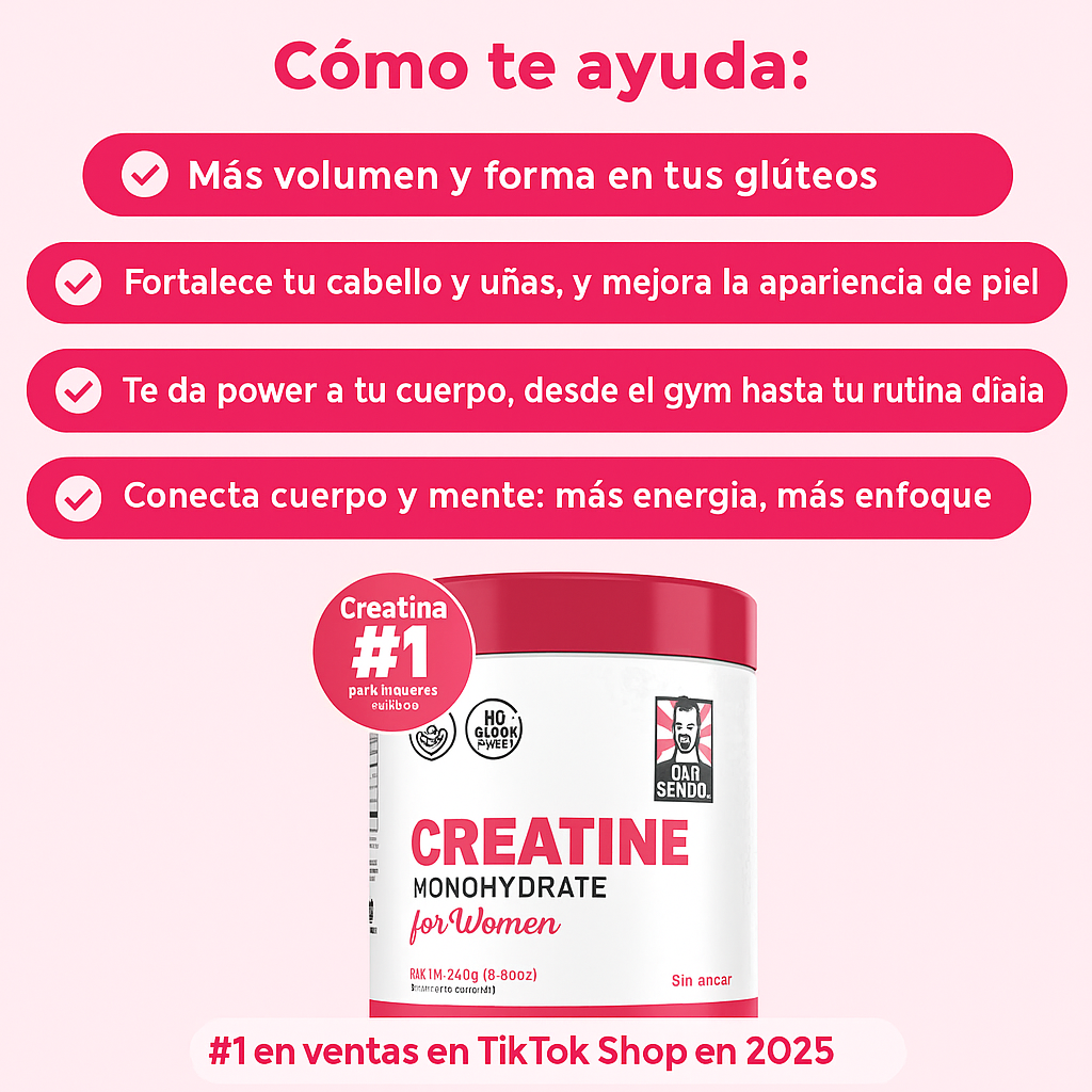 Creatina Natural monohidratada ORIGINAL IMPORTADA... Pago contra entrega y envió totalmente gratis en Guatemala