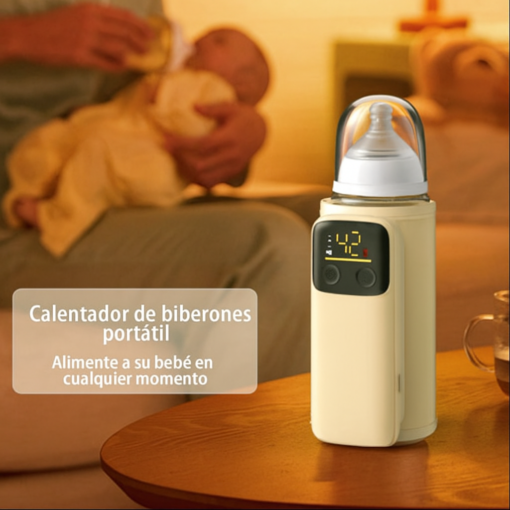 CALENTADOR DE BIBERÓN PORTATIL...PAGO CONTRA ENTREGA Y ENVIÓ GRATIS GUATEMALA....