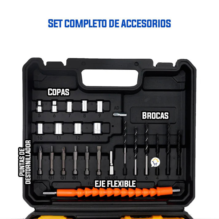 TRL® Taladro Profesional Inalámbrico dos baterías!!! Pago contra entrega y envió totalmente gratis en GUATEMALA!!!