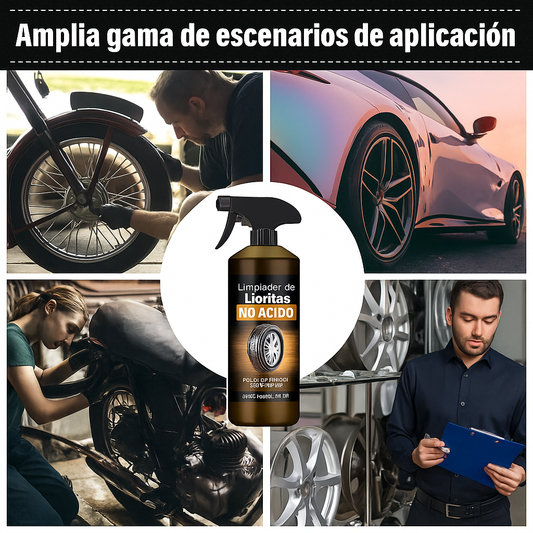 🧽 Kit Limpiador de Ruedas de Auto – ¡Restaura su brillo original! Brilla llantas y rines original importado!!! Pago contra entrega y envió totalmente gratis... GUATEMALA!!!!