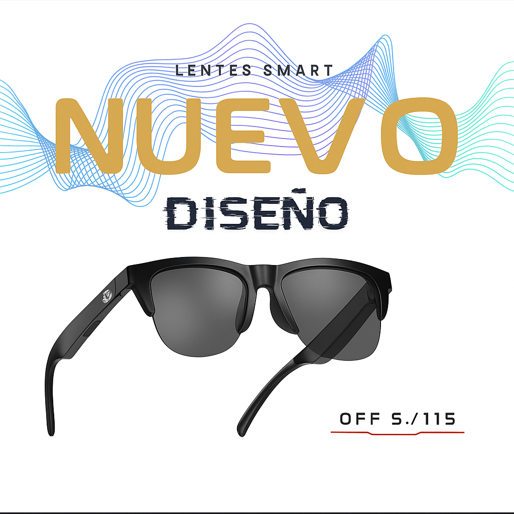 OFERTA 2X1 PIDE 1 TE REGALAN OTRA UNIDAD LENTES CON AUDIO BLUETOOTH!!! PAGO CONTRA ENTREGA Y ENVIÓ GRATIS EN GUATEMALA....