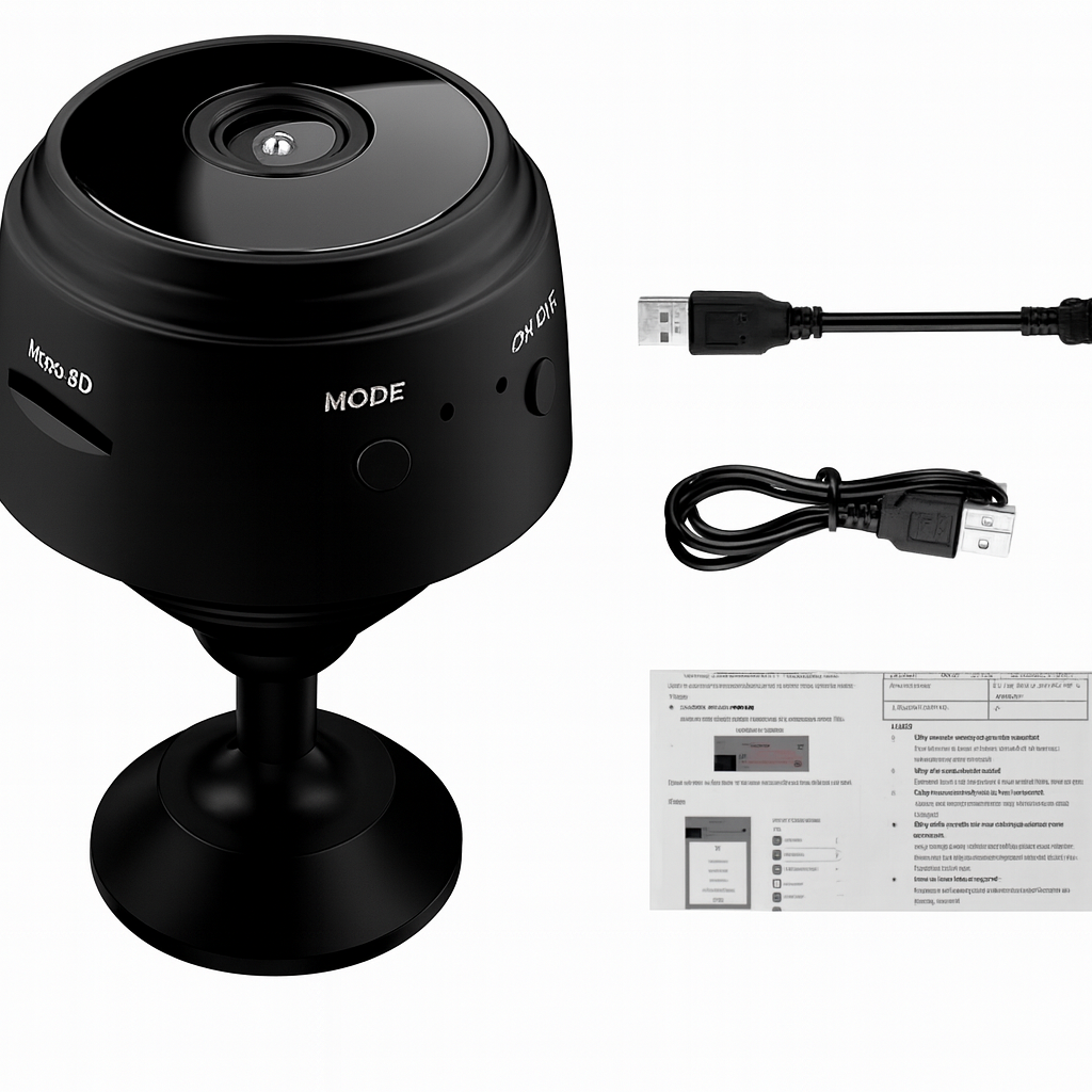 🔒 Mini Cámara Espía Oculta WIFI Full HD! oferta 2x1 Pago contra entrega y envió a todo Guatemala!!!!!!!