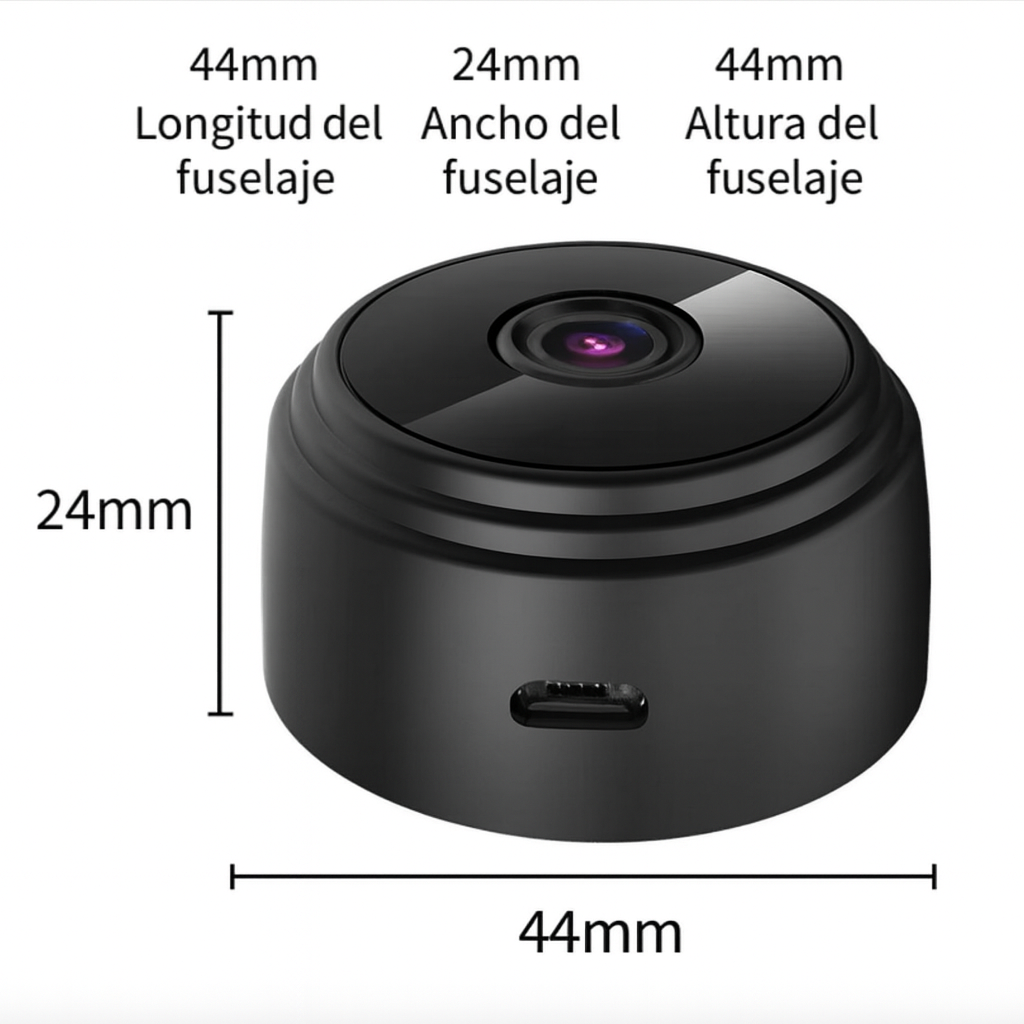 🔒 Mini Cámara Espía Oculta WIFI Full HD! oferta 2x1 Pago contra entrega y envió a todo Guatemala!!!!!!!