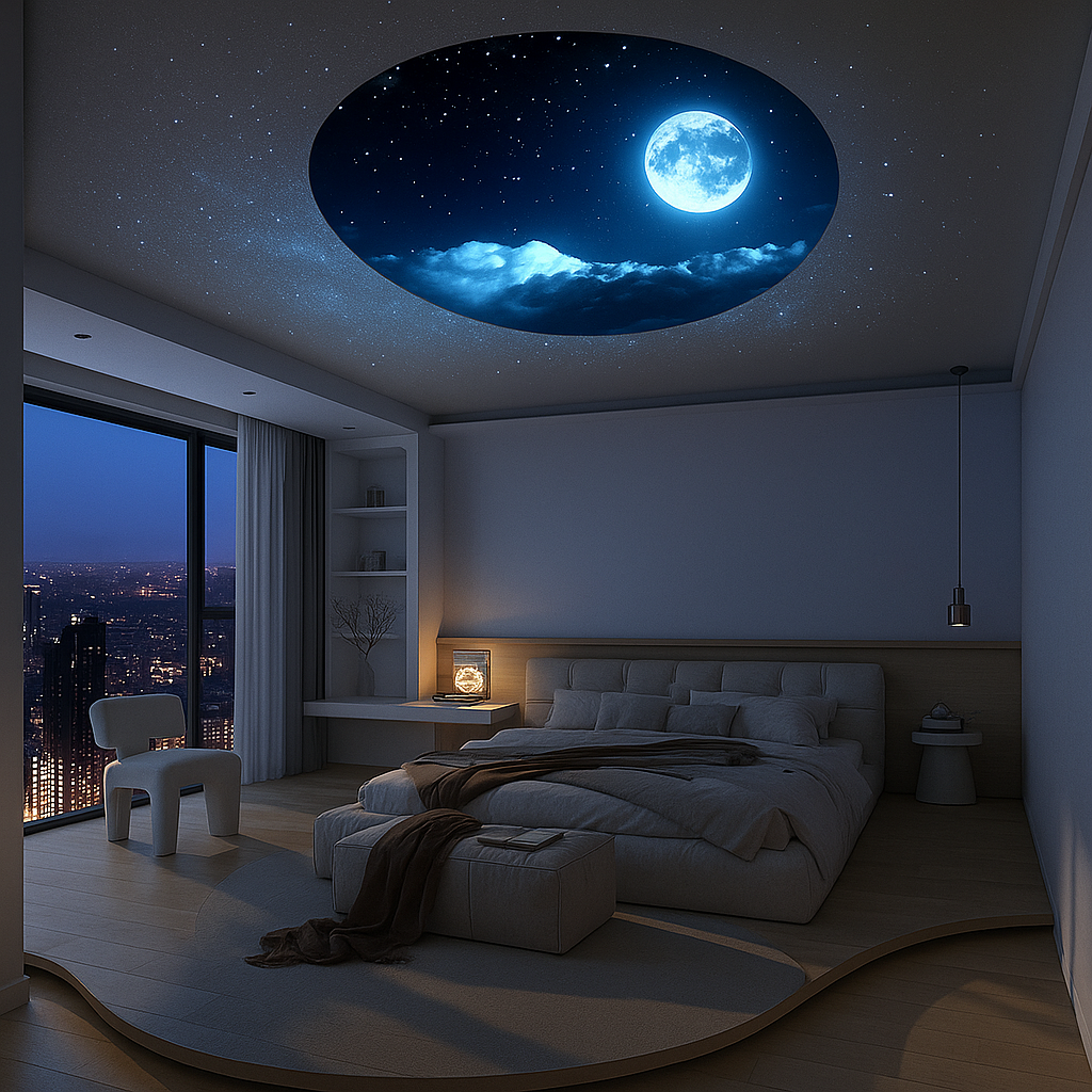 🌙 Luz de proyección con carga USB Star Projector... Pago contra entrega y envió gratis en Guatemala...