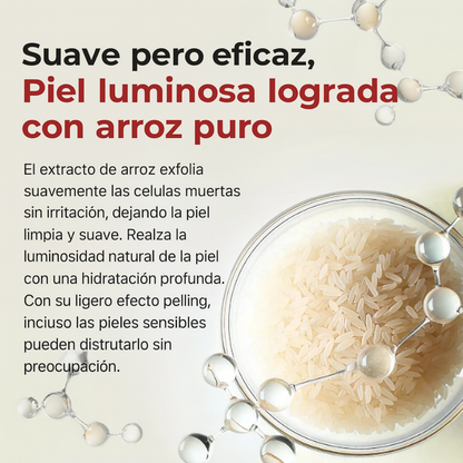 Combo exfoliant black rice , white rice!!! Pago contra entrega envió gratis en GUATEMALA...