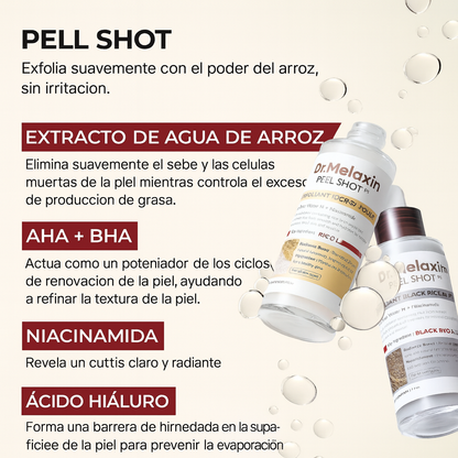 Combo exfoliant black rice , white rice!!! Pago contra entrega envió gratis en GUATEMALA...