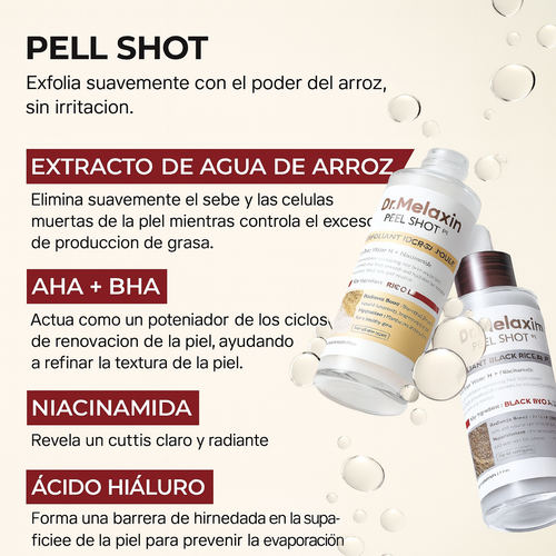 Combo exfoliant black rice , white rice!!! Pago contra entrega envió gratis en GUATEMALA...