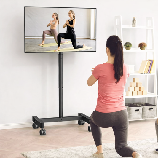 📺 Carrito Móvil Soporte para TV de 32 a 65” – Inclinable 30° | Negro.... Pago contra entrega y envió gratis en Guatemala!!!!!