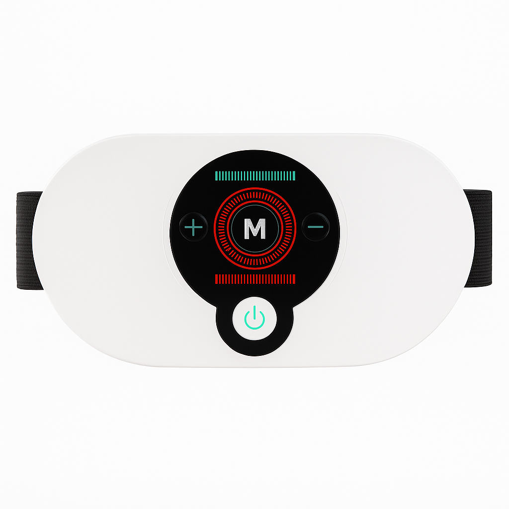 🏋️♂️ Cinturón Eléctrico Para Adelgazar el Abdomen – 1.2V (Blanco)... Pago contra entrega y envio gratis en Guatemala....