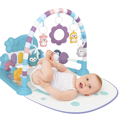 🐥 Gymnasio Para Bebé Vivakids Multifuncional + Mordedor de Silicona en Forma de Pato... Pago contra entrega y envió gratis en GUATEMALA....