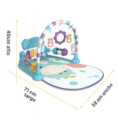 🐥 Gymnasio Para Bebé Vivakids Multifuncional + Mordedor de Silicona en Forma de Pato... Pago contra entrega y envió gratis en GUATEMALA....