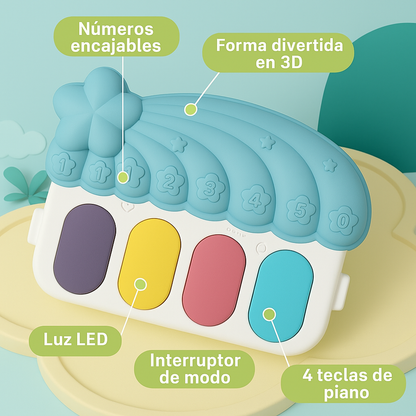 🐥 Gymnasio Para Bebé Vivakids Multifuncional + Mordedor de Silicona en Forma de Pato... Pago contra entrega y envió gratis en GUATEMALA....