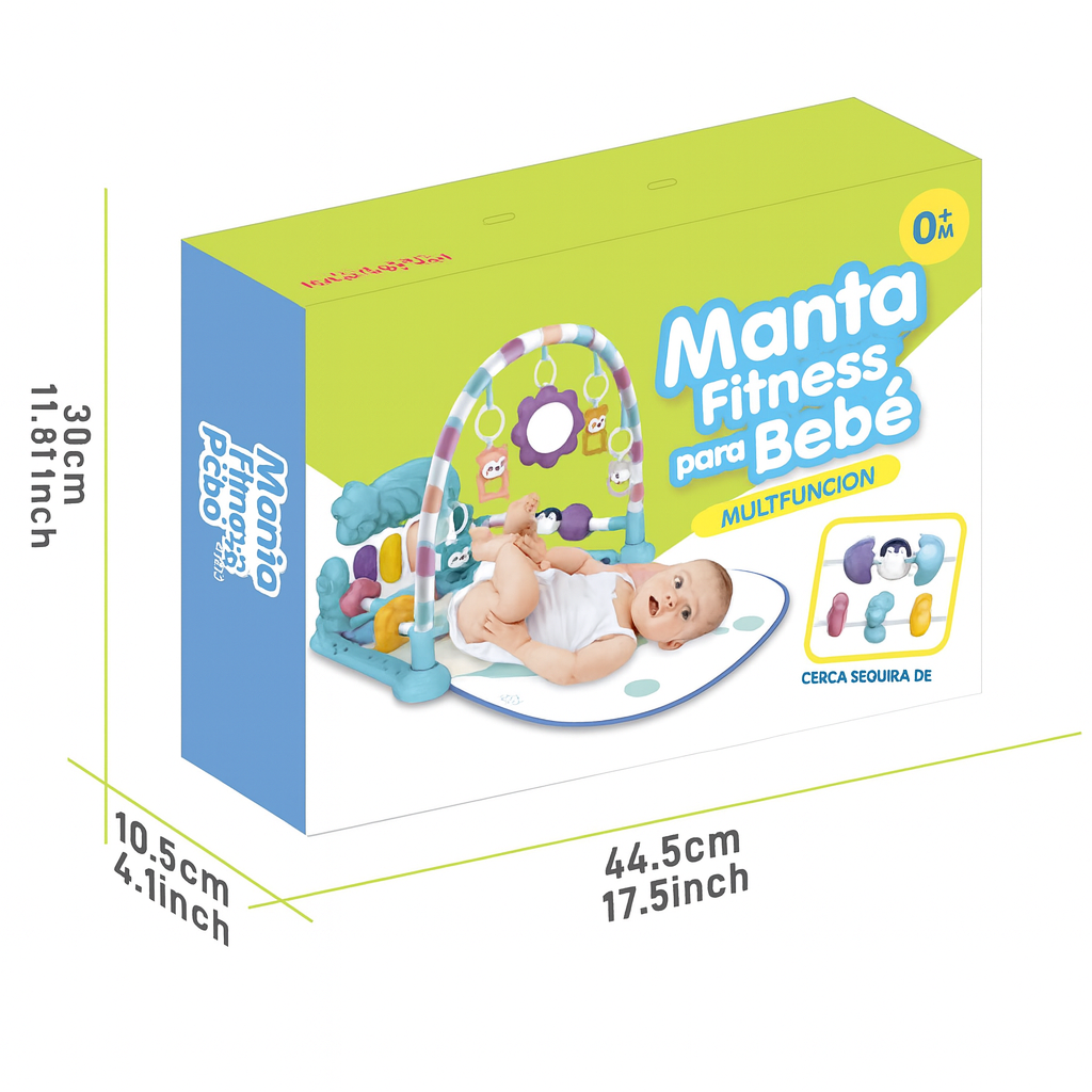 🐥 Gymnasio Para Bebé Vivakids Multifuncional + Mordedor de Silicona en Forma de Pato... Pago contra entrega y envió gratis en GUATEMALA....