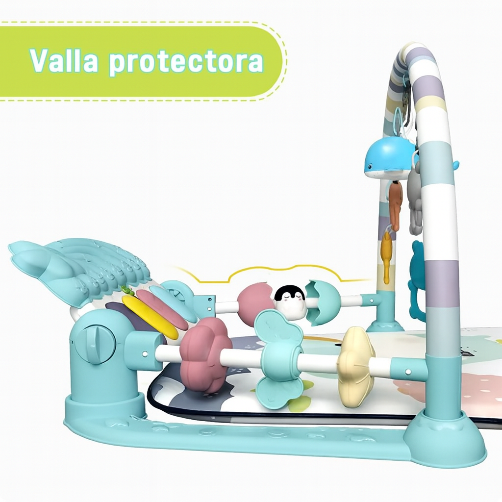 🐥 Gymnasio Para Bebé Vivakids Multifuncional + Mordedor de Silicona en Forma de Pato... Pago contra entrega y envió gratis en GUATEMALA....