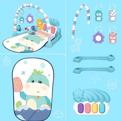 🐥 Gymnasio Para Bebé Vivakids Multifuncional + Mordedor de Silicona en Forma de Pato... Pago contra entrega y envió gratis en GUATEMALA....