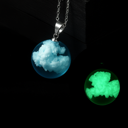 Collar Cielo con piedra preciosa adentro importada... Pago contra entrega y envió gratis en Guatemala...