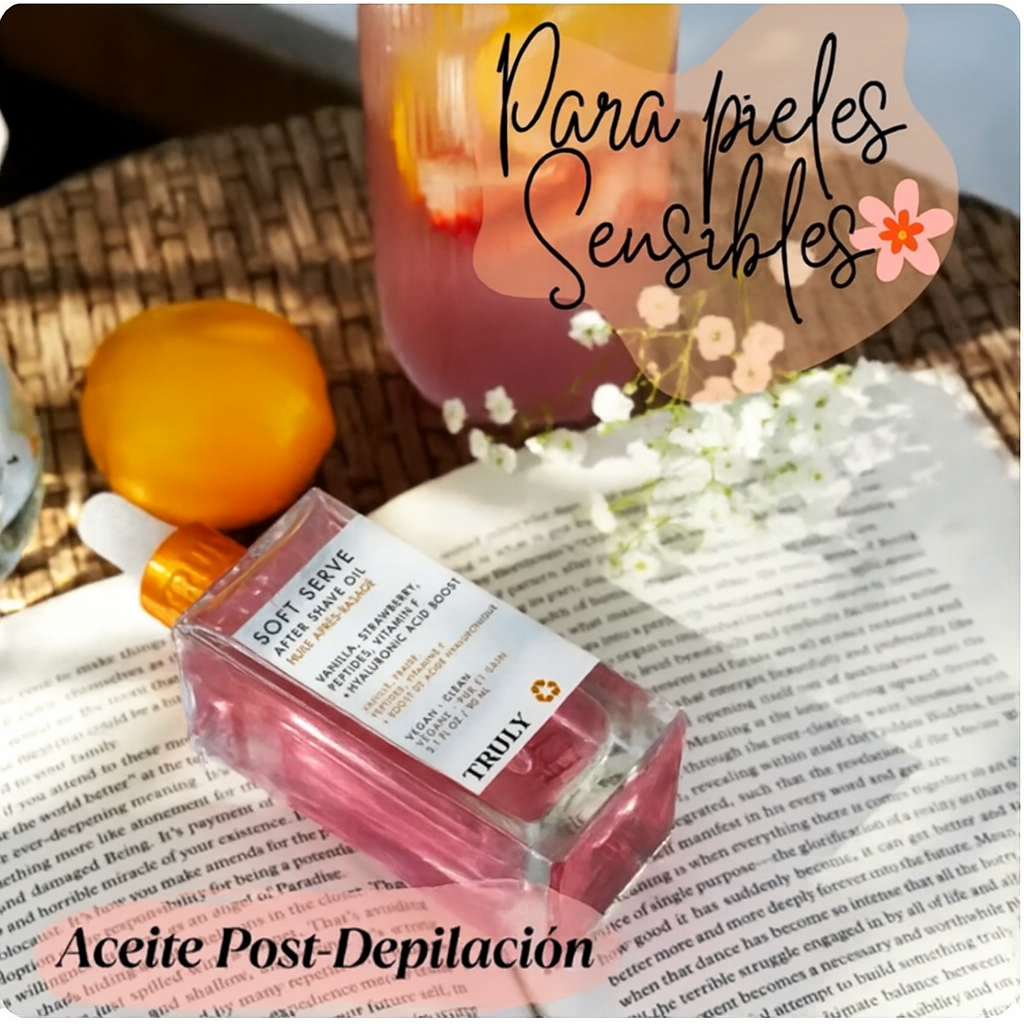 Soft Serve- Aceite Post- Depilación....Pago contra entrega y envió gratis en GUATEMALA....