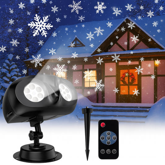 (OFERTA 2x1) PROYECTOR VINOCULAR SNOWFLAKE ORIGINAL...PAGO CONTRA ENTREGA Y ENVIÓ GRATIS EN GUATEMALA.....