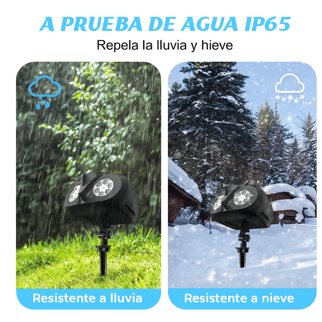 (OFERTA 2x1) PROYECTOR VINOCULAR SNOWFLAKE ORIGINAL...PAGO CONTRA ENTREGA Y ENVIÓ GRATIS EN GUATEMALA.....