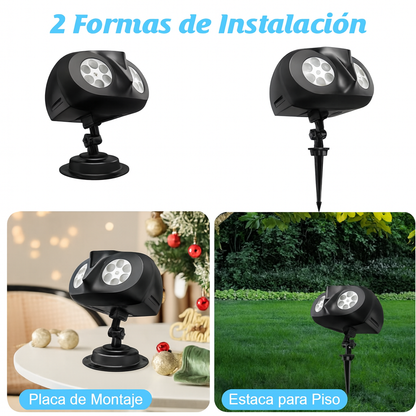 (OFERTA 2x1) PROYECTOR VINOCULAR SNOWFLAKE ORIGINAL...PAGO CONTRA ENTREGA Y ENVIÓ GRATIS EN GUATEMALA.....