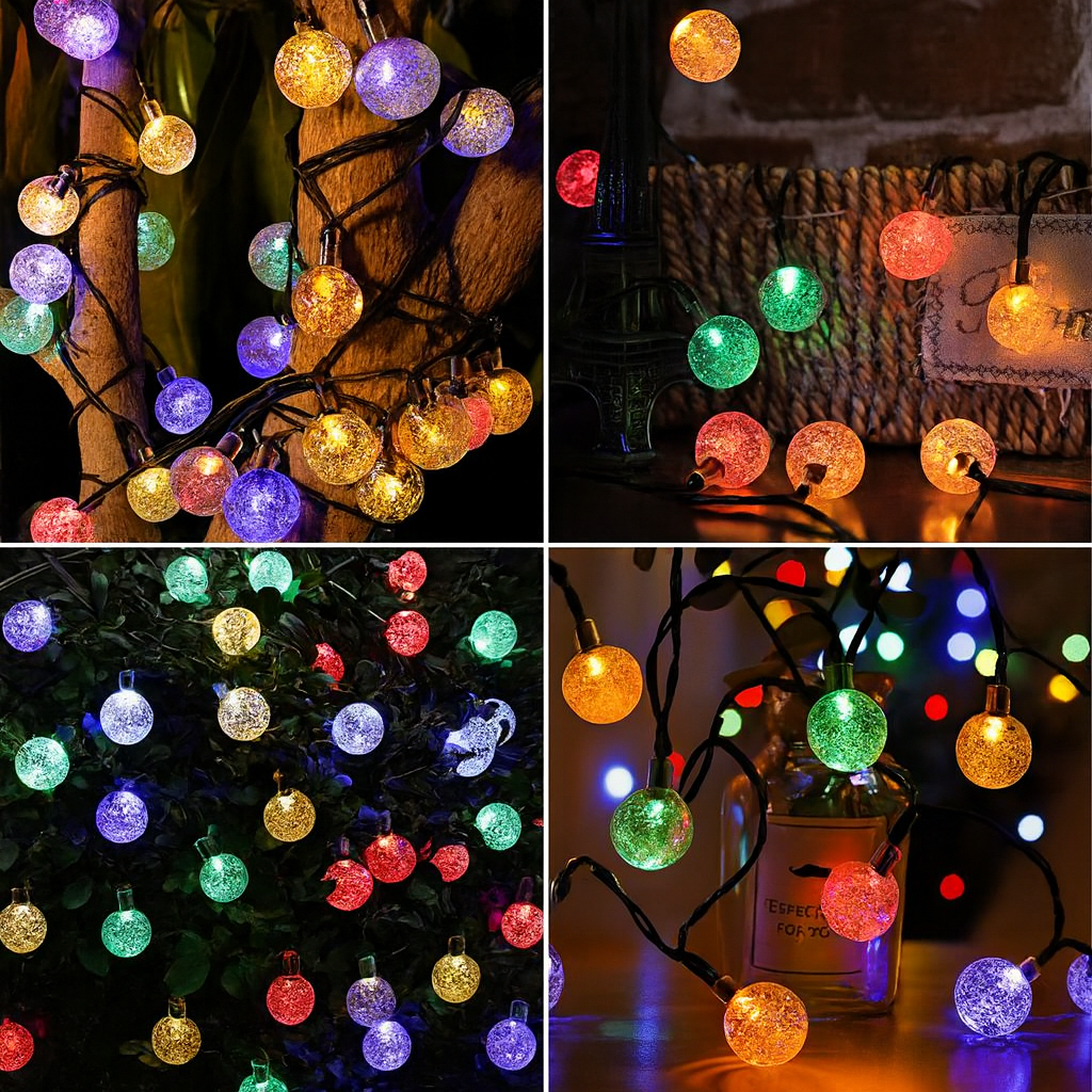 (5 metros) SERIE DE LUCES SOLARES AMARILLAS ORIGINALES... Pago contra entrega y envió totalmente gratis Guatemala....