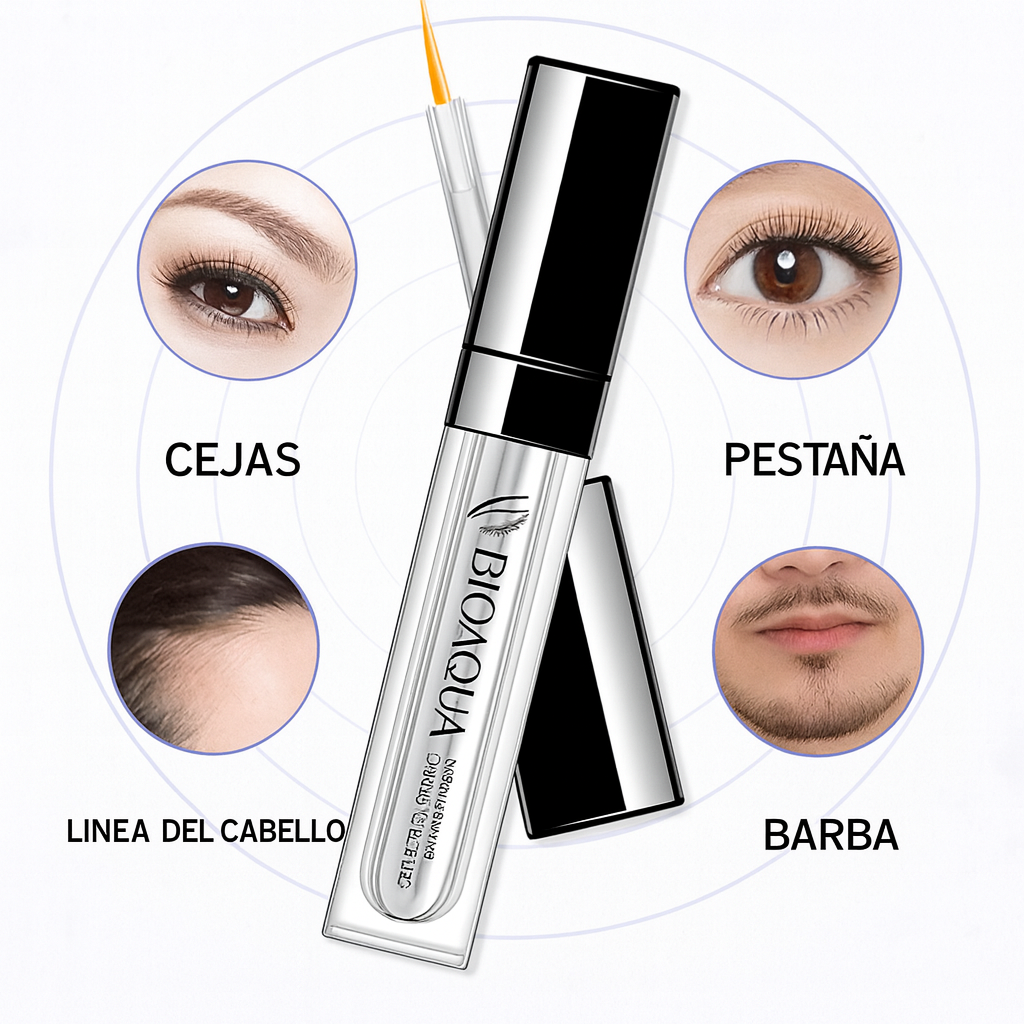 (Oferta 2x1) Bioaqua tratamiento crecimiento pestañas y cejas natural en 7 dias | Pago contra entrega y envió totalmente gratis en GUATEMALA!