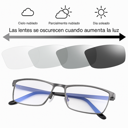 Gafas filtro UV y fotocromaticas, se oscurecen en el sol,  reduce fatiga ocular y protege ojos con estilo!!!! Pago contra entrega y envió gratis GUATEMALA!!!!