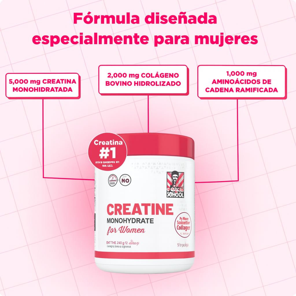 CREATINE FOR WOMEN ORIGINAL IMPORTADA... PAGO CONTRA ENTREGA Y ENVIÓ GRATIS EN GUATEMALA....