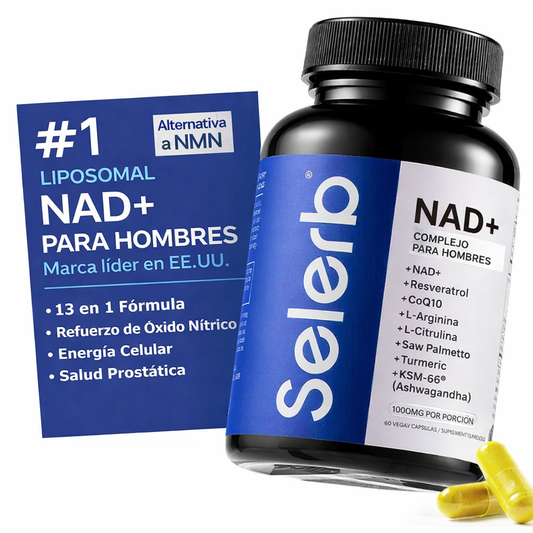 🔋 SELERB NAD+ – Energía Celular para Hombres!!!! Pago contra entrega y envió gratis en Guatemala...