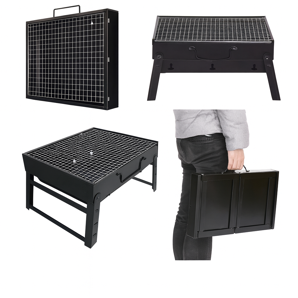 BQQ® PARRILLA PORTATIL PROFESIONAL (ULTIMA VERSION) ORIGINAL... PAGO CONTRA ENTREGA Y ENVIÓ GRATIS EN GUATEMALA +....