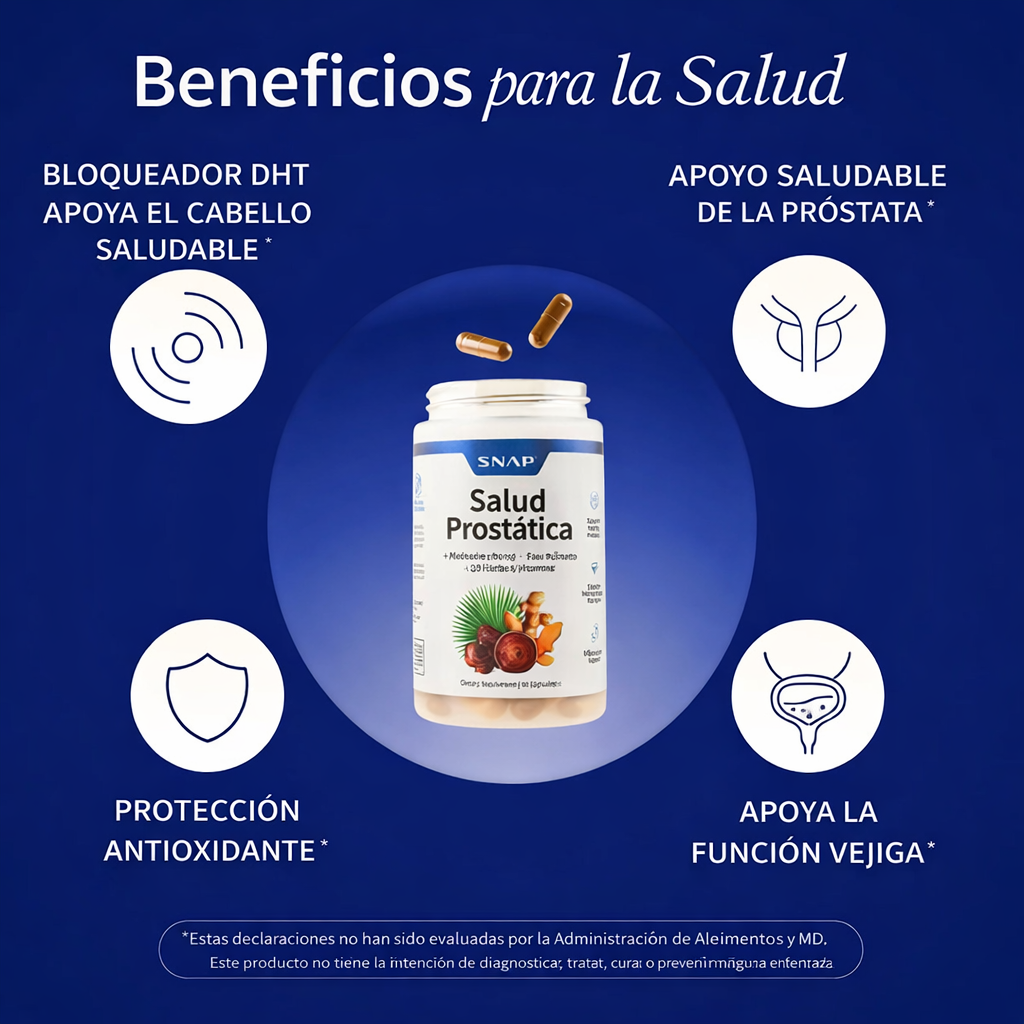 🧔♂️ Snap Supplements – Prostate Health.... Pago contra entrega y envió gratis en Guatemala.....