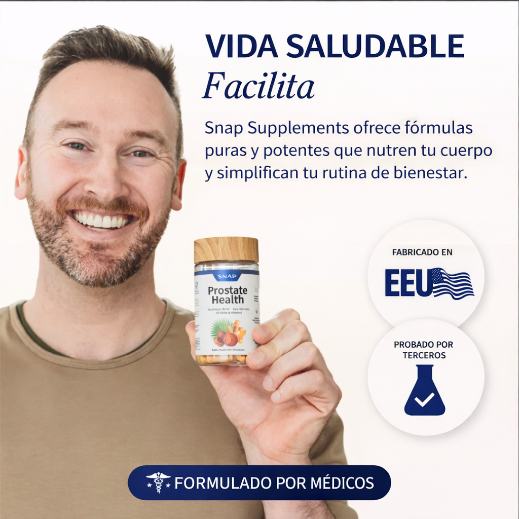 🧔♂️ Snap Supplements – Prostate Health.... Pago contra entrega y envió gratis en Guatemala.....