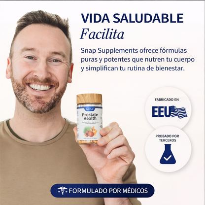 🧔♂️ Snap Supplements – Prostate Health.... Pago contra entrega y envió gratis en Guatemala.....