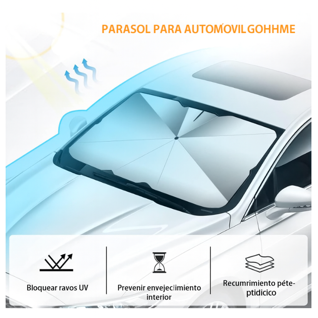 SOMBRILLA FIBRA PARA CARRO ORIGINAL IMPORTADA EEUU | PAGO CONTRA ENTREGA Y ENVIÓ GRATIS EN GUATEMALA....