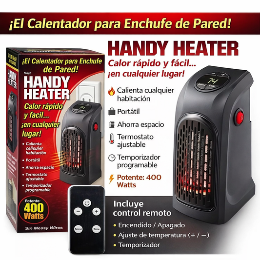 🔥 ORIGINAL CALENTADOR DE AMBIENTE PORTÁTIL HANDY HEATER... PAGO CONTRA ENTREGA Y ENVIÓ GRATIS EN GUATEMALA....
