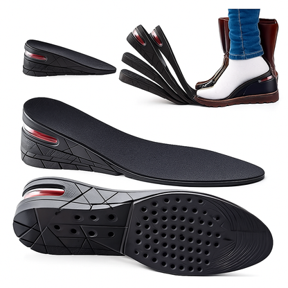 🟦 Plantillas originales super cómodas Qatar – Aumento de Altura Ajustable 10-12 cm... Pago contra entrega y envió gratis en Guatemala!!!!