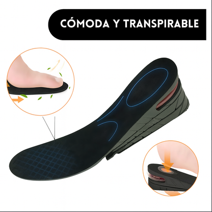 🟦 Plantillas originales super cómodas Qatar – Aumento de Altura Ajustable 10-12 cm... Pago contra entrega y envió gratis en Guatemala!!!!