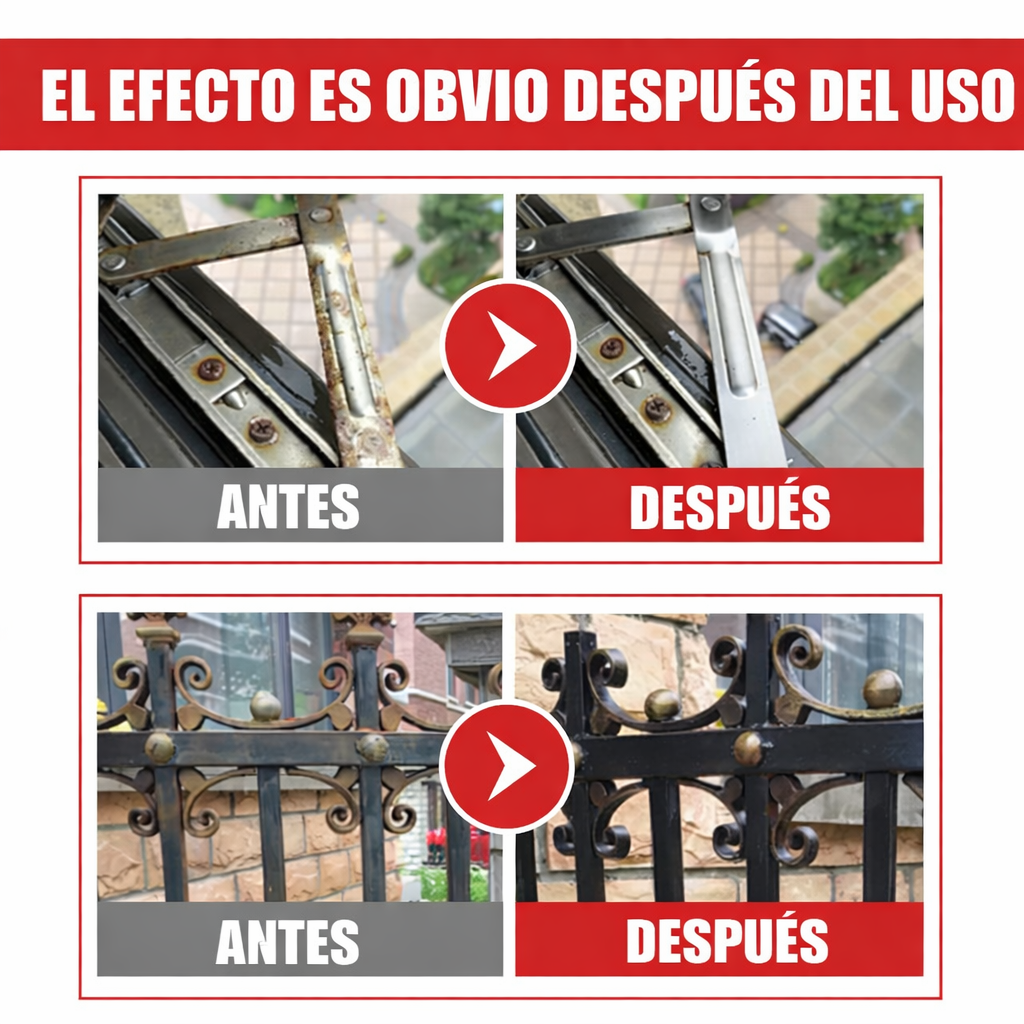 🛠️ Convertidor de Óxido Antioxidante – Imprimador Anticorrosión Profesional... Pago contra entrega y envió gratis en Guatemala...