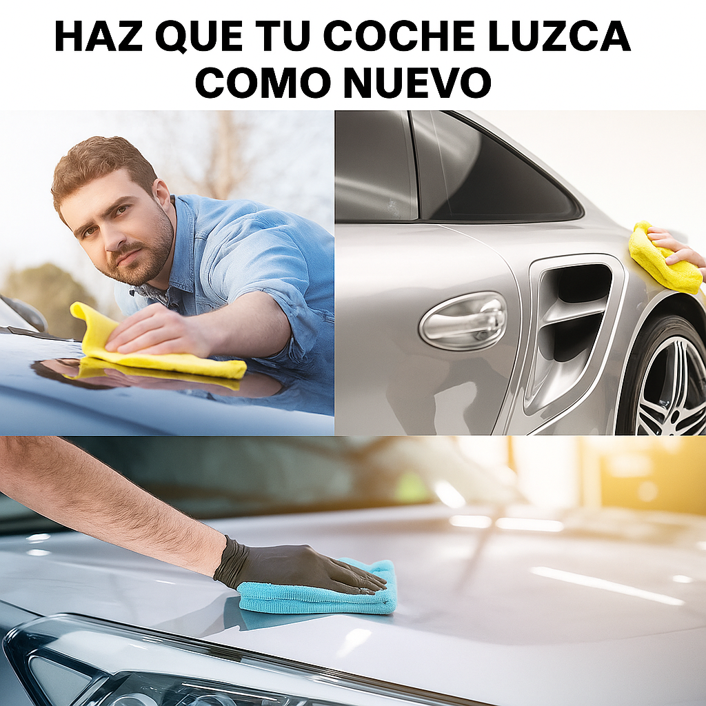 🧽 Set de Abrillantador para Automóviles + Removedor de Arañazos!!! Pago contra entrega y envió totalmente gratis en GUATEMALA....