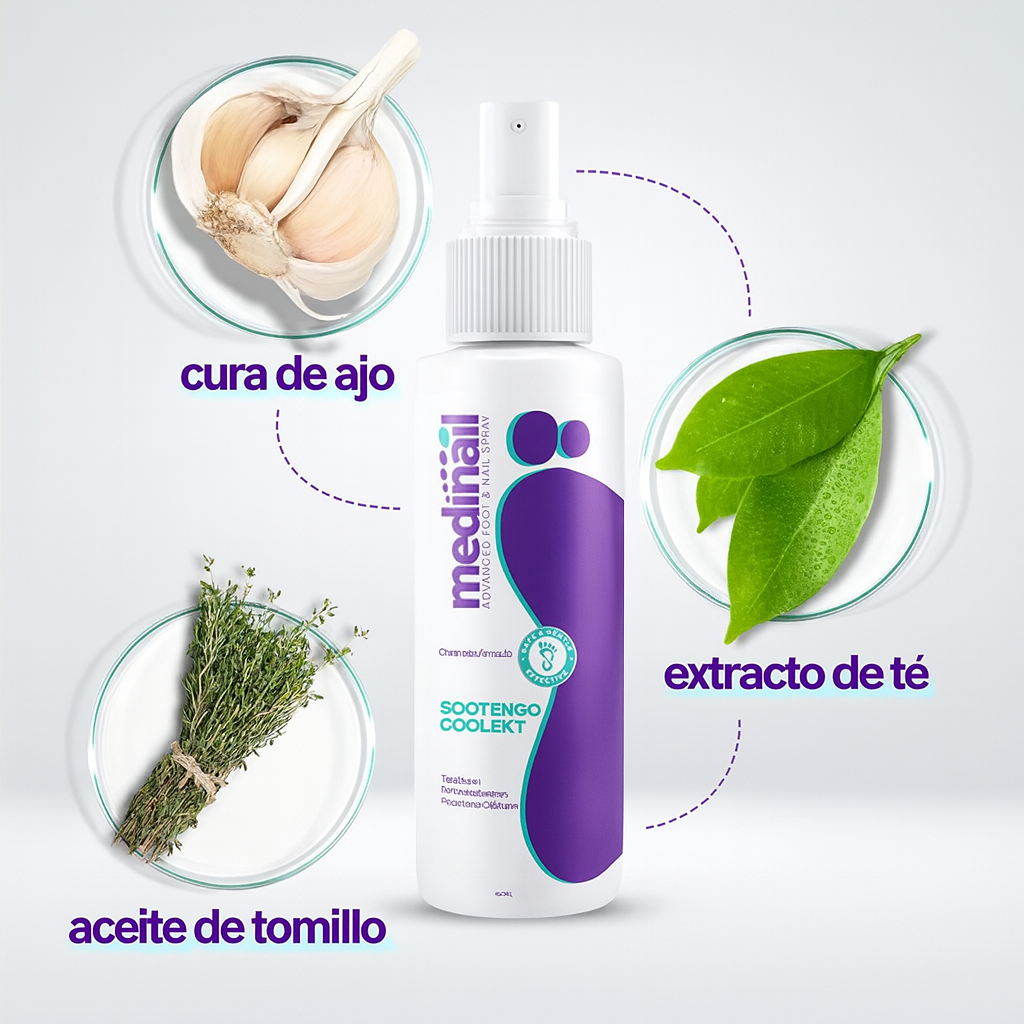 Spray Para Hongos Medinail... Pago contra entrega y envió gratis en Guatemala...