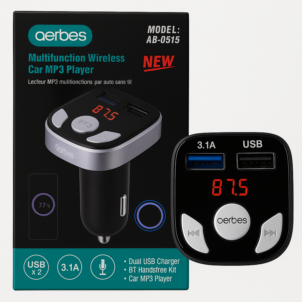 BLUETOOTH PARA CARRO, ESCUCHA MUSICA SIN NECESIDAD DE COSTOSAS PANTALLAS | PAGO CONTRA ENTREGA Y ENVIÓ TOTALMENTE GRATIS EN GUATEMALA!