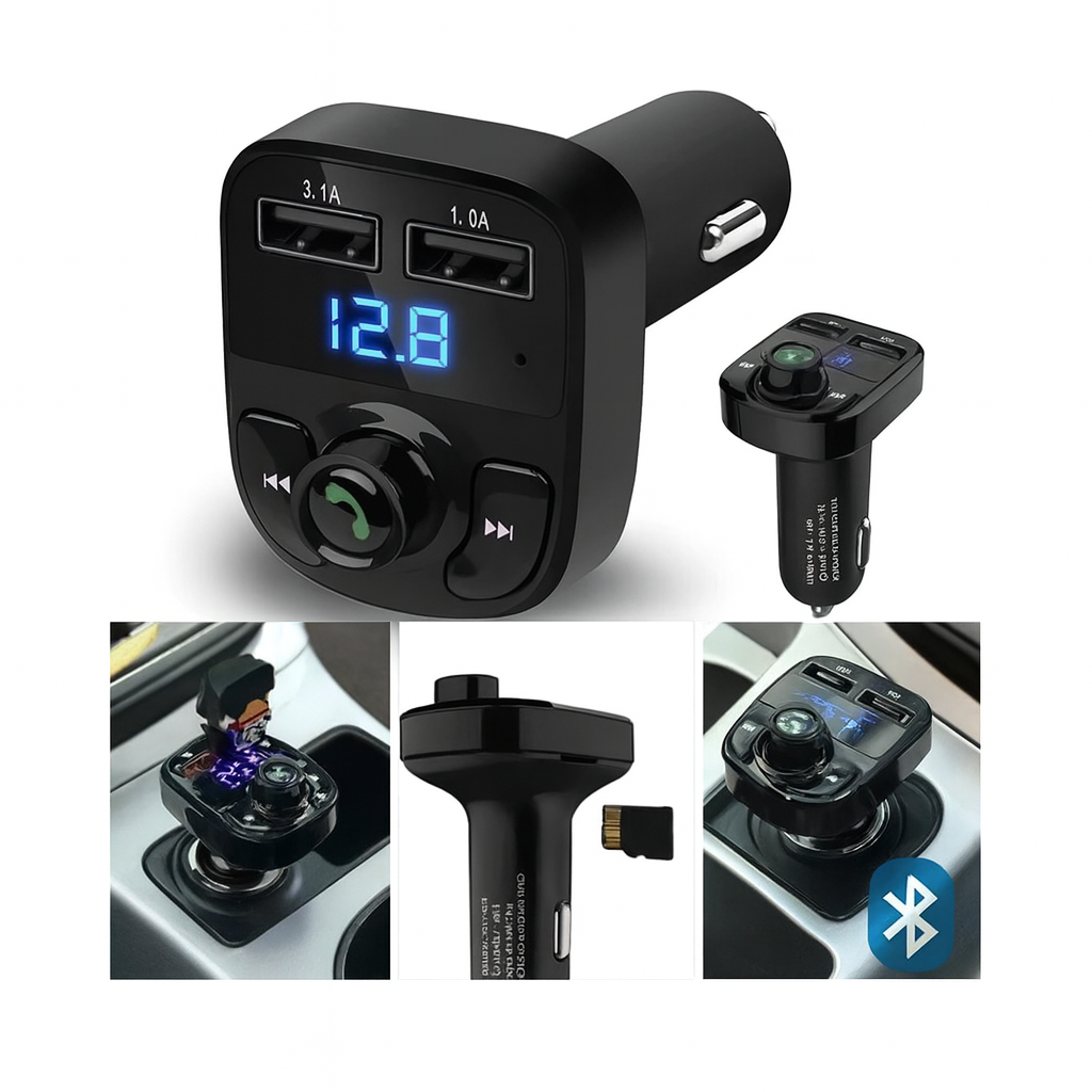 BLUETOOTH PARA CARRO, ESCUCHA MUSICA SIN NECESIDAD DE COSTOSAS PANTALLAS | PAGO CONTRA ENTREGA Y ENVIÓ TOTALMENTE GRATIS EN GUATEMALA!