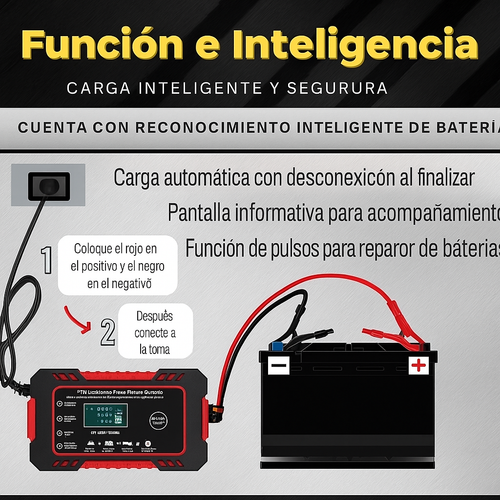 TIANYA®  CARGADOR DE BATERIA PARA CARRO ORIGINAL IMPORTADO! PAGO CONTRA ENTREGA Y ENVIO GRATIS EN GUATEMALA!