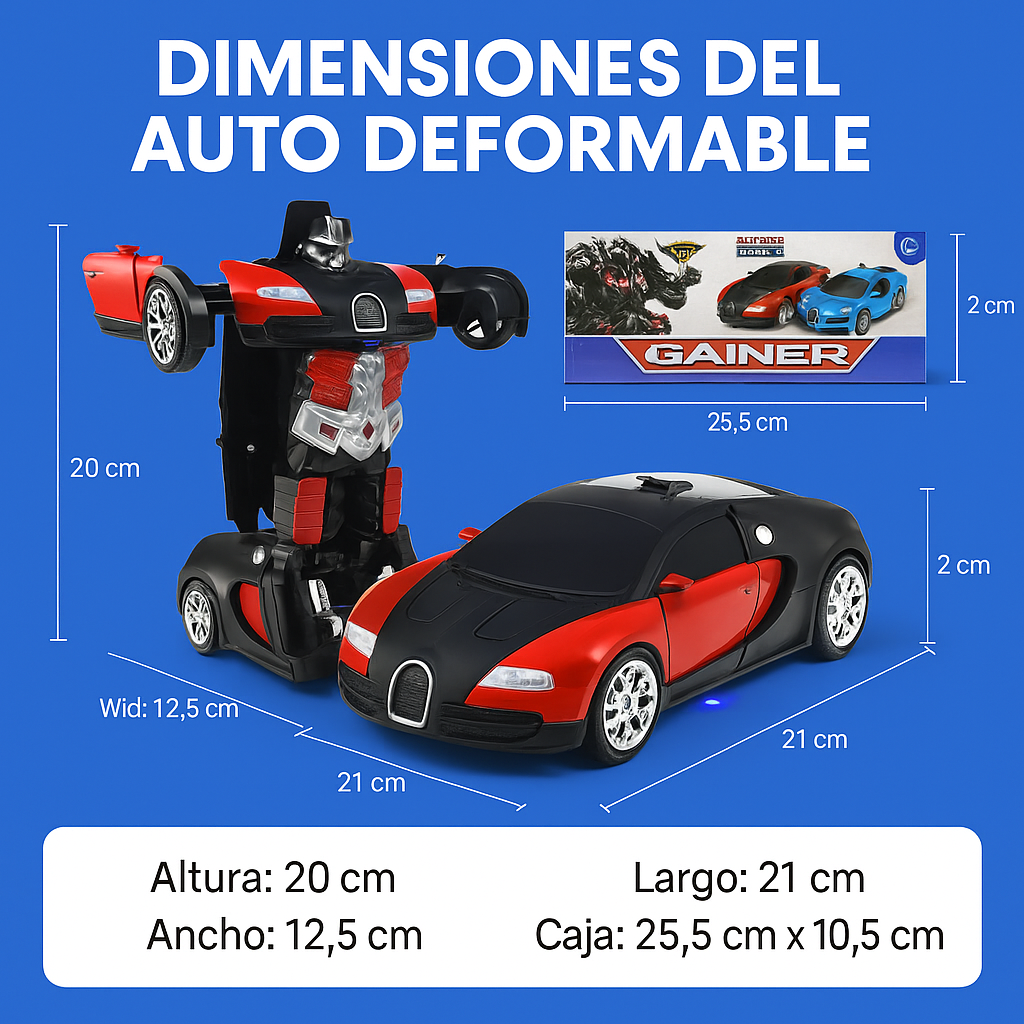 BUMBLE®  CARRO TRANSFORMER EL MEJOR REGALO PARA NIÑO IMPORTADO DE USA! PAGO CONTRA ENTREGA Y ENVIO GRATIS EN GUATEMALA!