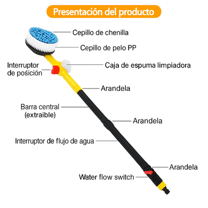 CEPILLO GIRATORIO PARA LAVADO DE VEHICULO RAPIDO Y FACIL!!! PAGO CONTRA ENTREGA Y ENVIÓ GRATIS EN GUATEMALA!!!!