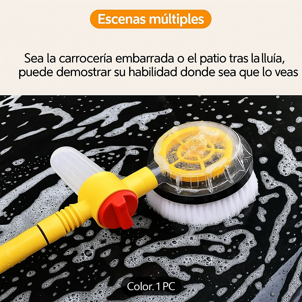 CEPILLO GIRATORIO PARA LAVADO DE VEHICULO RAPIDO Y FACIL!!! PAGO CONTRA ENTREGA Y ENVIÓ GRATIS EN GUATEMALA!!!!